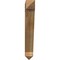 Ekena Millwork Traditional Arts & Crafts Rough Sawn Bracket, Western Red Cedar, 6"W x 36"D x 42"H BKT06X36X42TRA03RWR - alternate 4